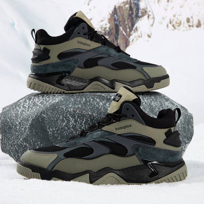 Baasploa New Men's Shoes Outdoors Walking Sneakers Waterproof Shoes Comfort Tenis for Men Non-Slip