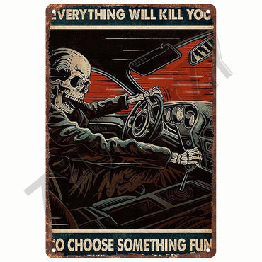 Home Wall Decor Art Vintage Plaque Tin Sign Retro Racing Motor Oil Metal Sign Poster Plate For Bars Garage Man Cave Cafe Club
