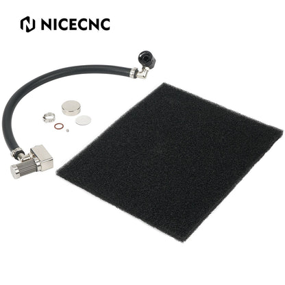 NICECNC para KTM EXC 300 2024 2025 Tubo de Extensão do Tanque de Combustível para KTM EXC-F 350 SX 125 SXF 450 para Husqvarna TE 300 GasGas EC 300
