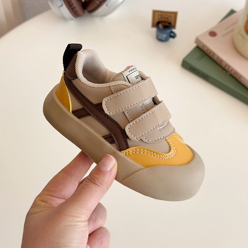 Children's Forrest Gump Shoes Four Seasons Green Boys Girls Walking Shoes 2-8 Years Old Waterproof Non-slip Kids Baby Sneakers