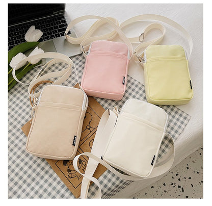 New Fashion Mobile Phone Bag Women's Messenger Bag All-match Mini Small Crossbody Bag Hanging Neck Coin Purse Vertical Handbag
