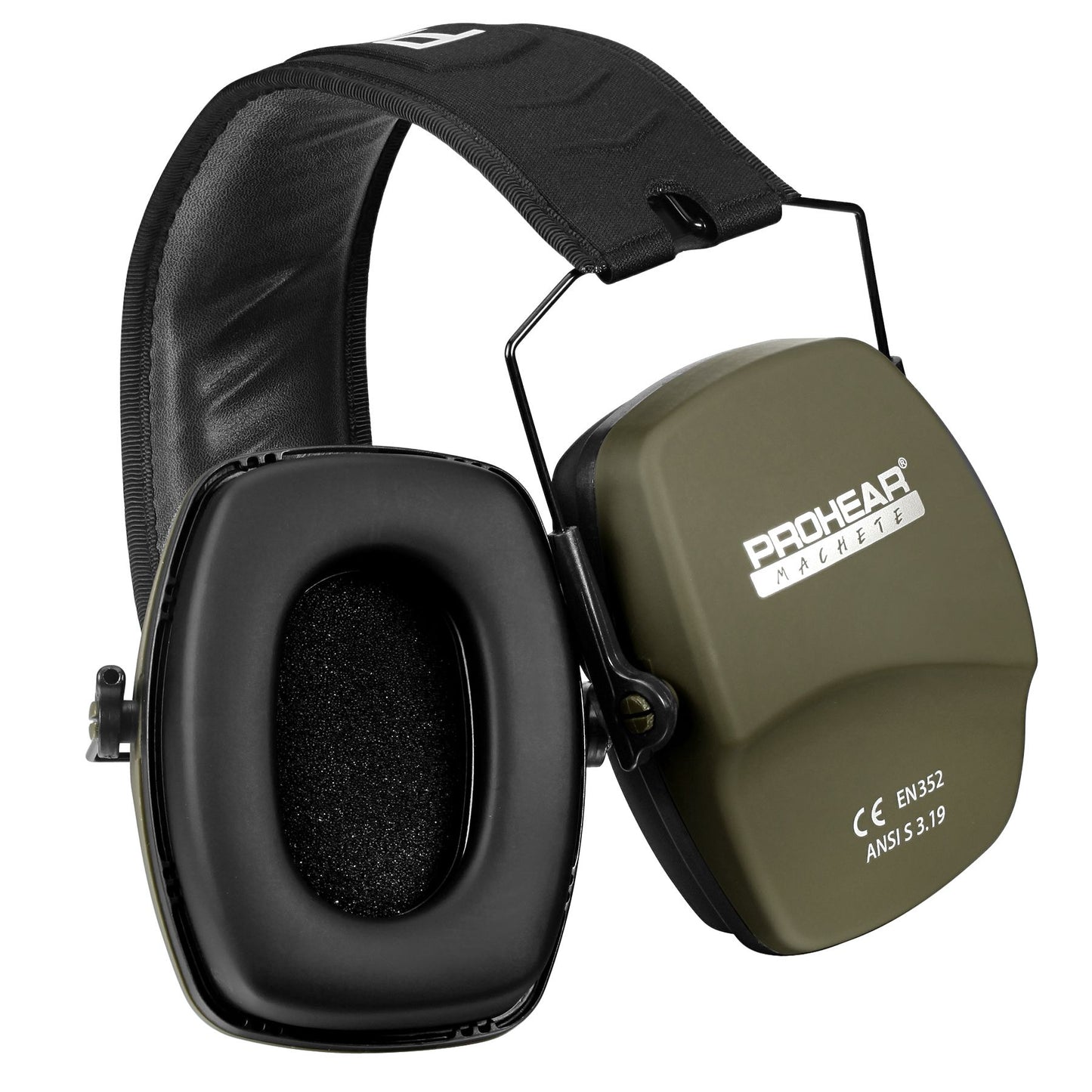 ZOHAN Shooting Ear Protection Safety Earmuffs Noise Reduction Slim Passive Hearing Protector for Huning NRR26dB