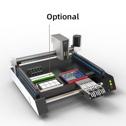 High-speed Fully Automatic Triple Vision Camera Desktop SMT Machine 220V / 110V SMT Pick And Place Machine Chip Mounter LED SMD