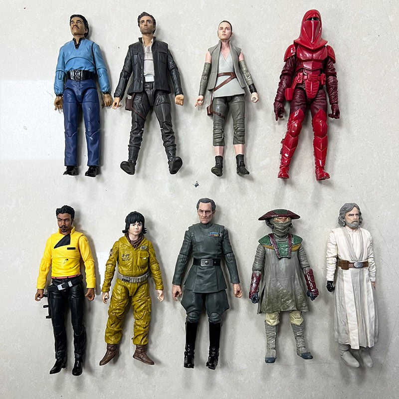 Hasbro Star Wars Luke Skywalker Leia Organa Solo Bonecos De Ação De 6 Polegadas Genuínos A Granel Com Defeitos Boneca Modelo Presente De Aniversário