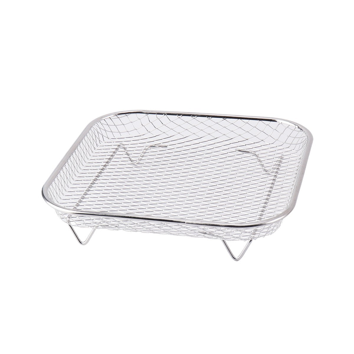 Air Fryer Rack Stackable Multi-Layer Stainless Steel Dehydrator Rack for Cosori, Instant Vortex, Ninja Foodi Grill
