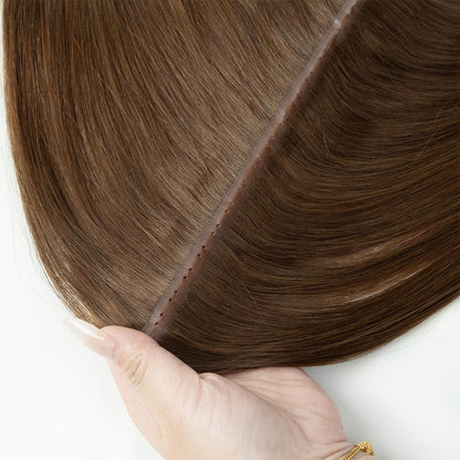 Extensões de cabelo humano Butterfly Twin Tabs Invisible Weft Trama Invisível Fita Plana PU Buraco Invisível Cabelo Humano Real de 25cm Sem Cola 40-50g