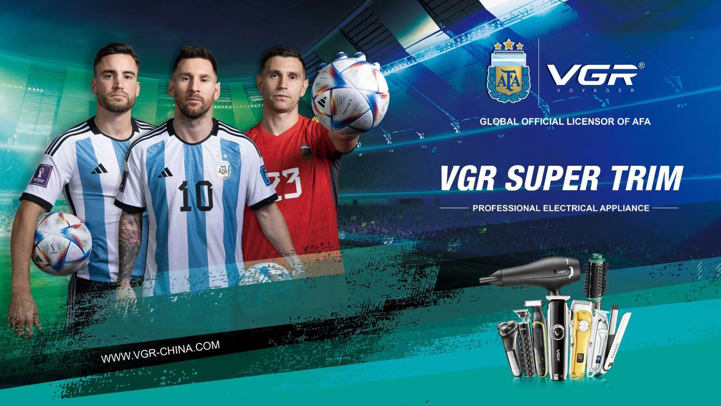 VGR Hair Clippers Professional Hair Trimmers Rechargeable Body Trimmer Electric Clippers Adjustable Hair Clippers Men V-640 s3