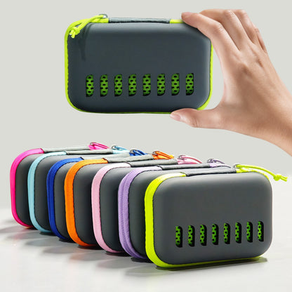 Camping Cooling Towels with EVA Case, Compact & Portable Travel Ice Towel Quick Dry Towels for Sports Gym, Hiking and Yoga