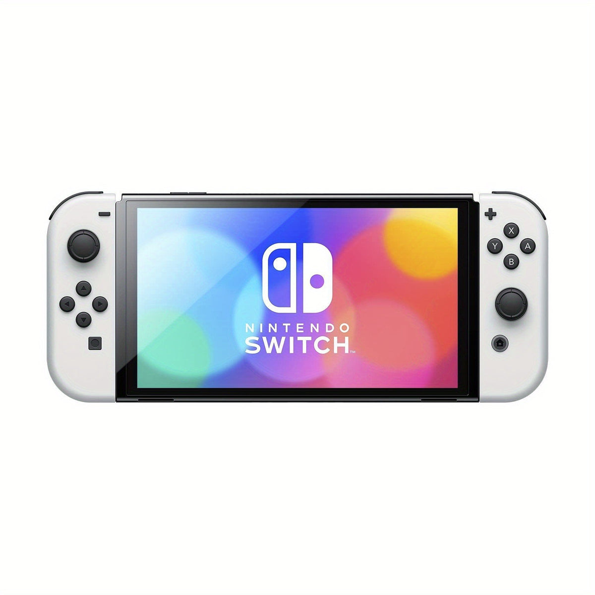 Gaming Console - Nintendo Switch OLED with White and Black Joy-Con