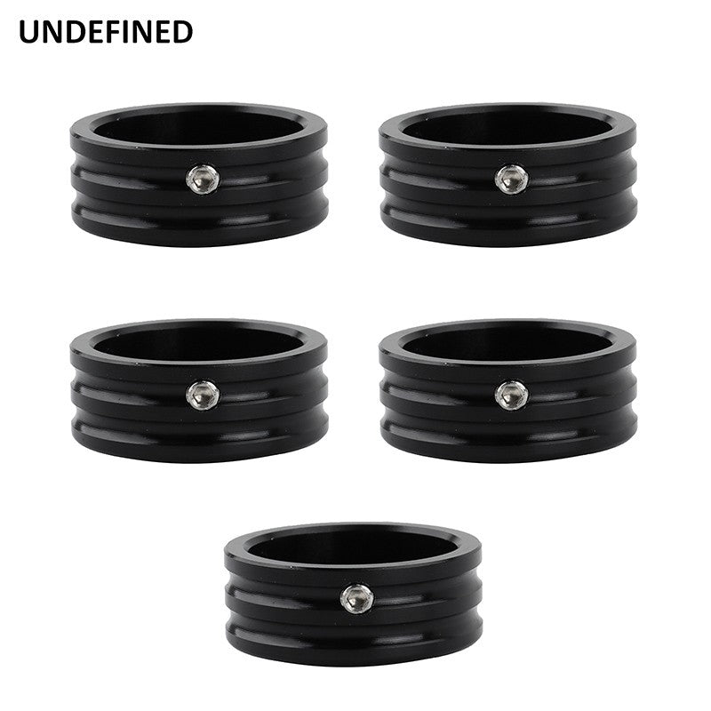 Rear Sprocket Flat Bolt Cover Caps for Harley Softail Fat Boy 1993-2023 Sportster XL 883 1200 Touring Road King Glides Black