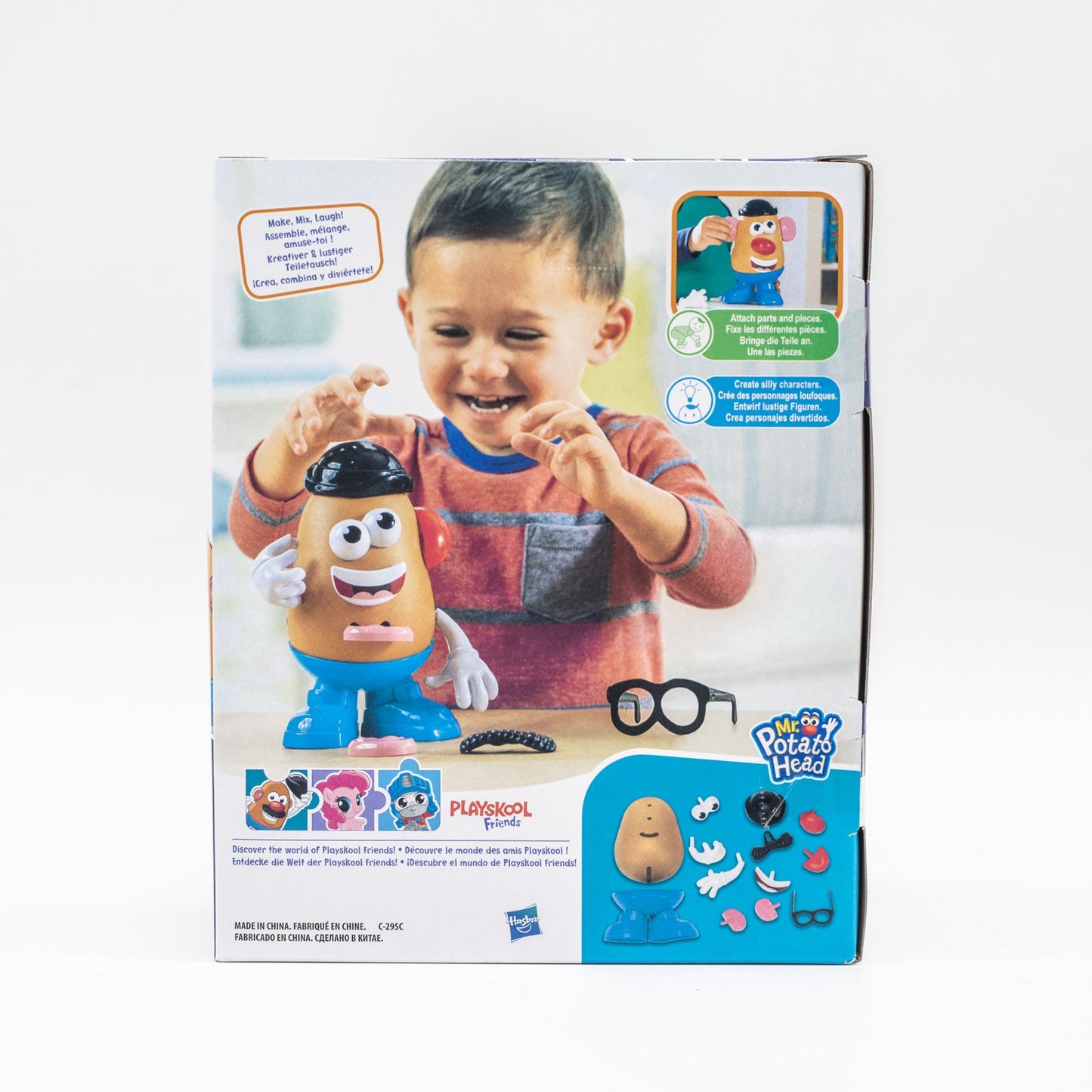 Hasbro Playskool Friends Mr Sra Cabeça de Batata Boneco de Ação com Plantas Montado Brinquedo de História de Boneca para Crianças Presente Enfeites