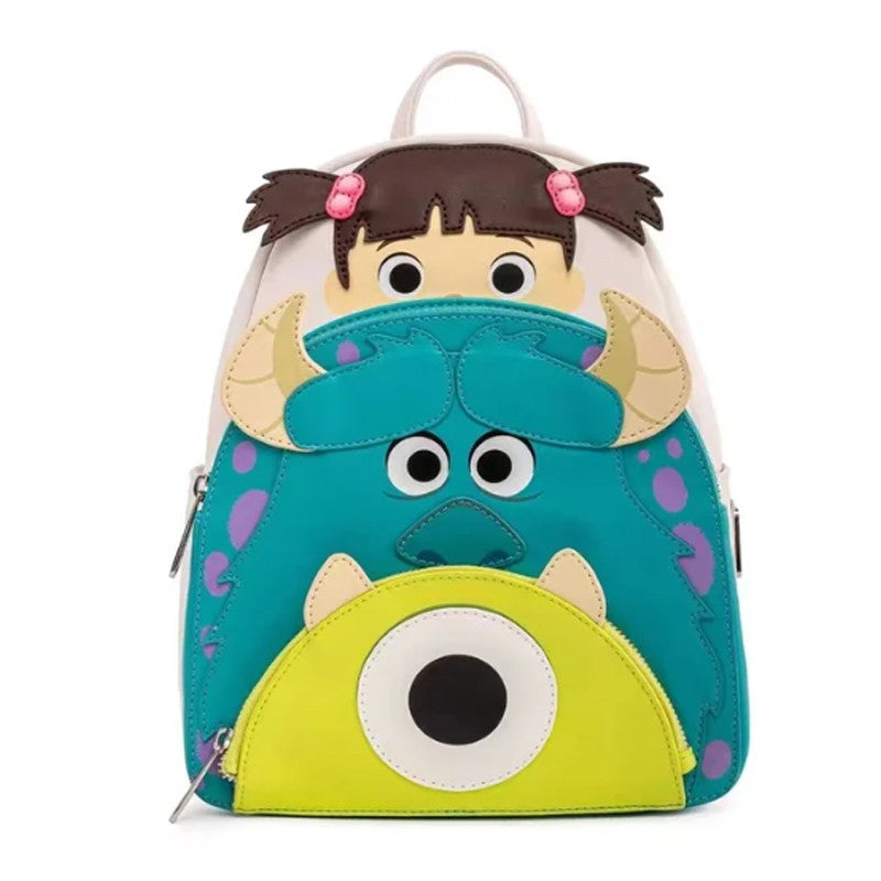 Loungefly Pixar Toy Story Moments Procurando Monstros Universidade Jogos de Susto Mini Mochila Coco Ernesto Cosplay Mochila