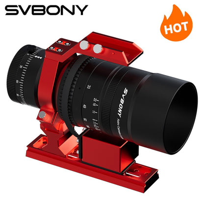 SVBONY Nova Atualização Telescópio para Astrofotografia APO SV555 e Placa de Cauda de Andorinha SV239 Vermelha para Astrofotografia