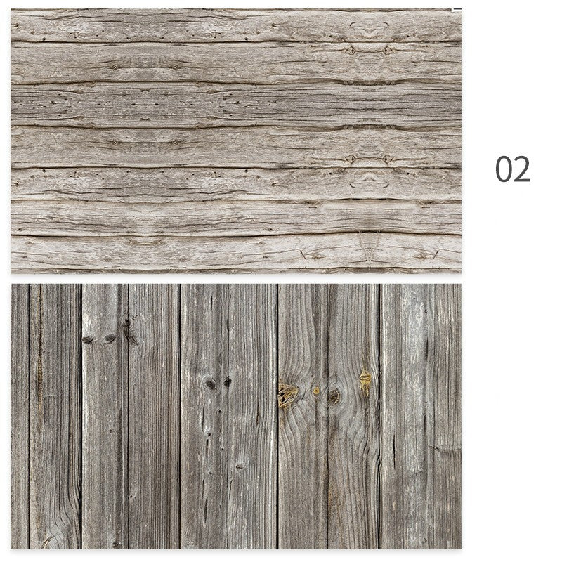 Marble Photography Backdrops 57*87CM 2 Sided Wood Grain Photo Background Wallpaper Studio Waterproof Products Photographic Props