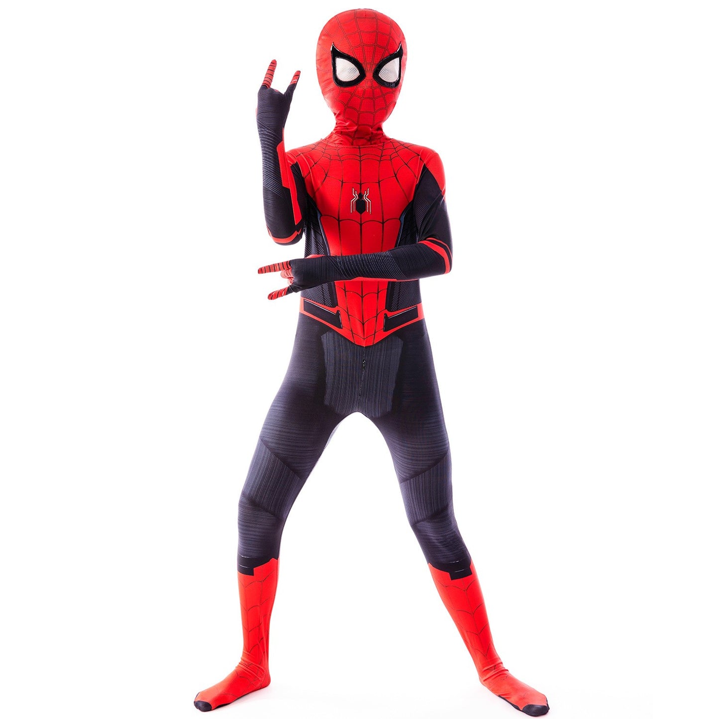 Anime Superhero Costume Miles Morales Cosplay Zentai Bodysuit Halloween Costumes Kids Superhero Costumes Movie Characters