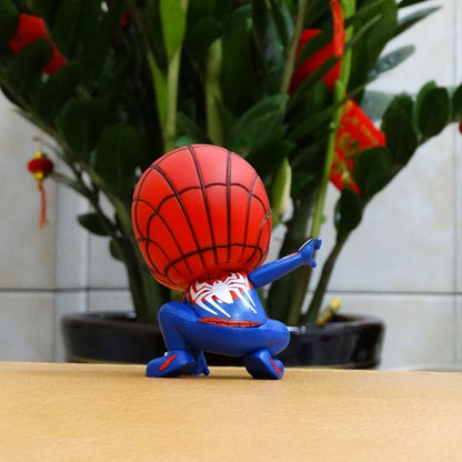 Marvel Spiderman Anime Action Figure Toys PVC Model Spider Man Dolls Decoration Cake Decoration Mdoel Toys Birthday Gifts