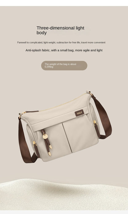 GOLF Crossbody Women's Bag Nylon Shoulder Bag Lady Bucket Mini Cross Body Purse Handbag New Fashion Garden Bag Women shoulder ba