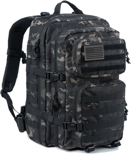 REEBOW GEAR Military Tactical Backpack Large Army 3 Day Assault Pack Molle Bag Backpacks