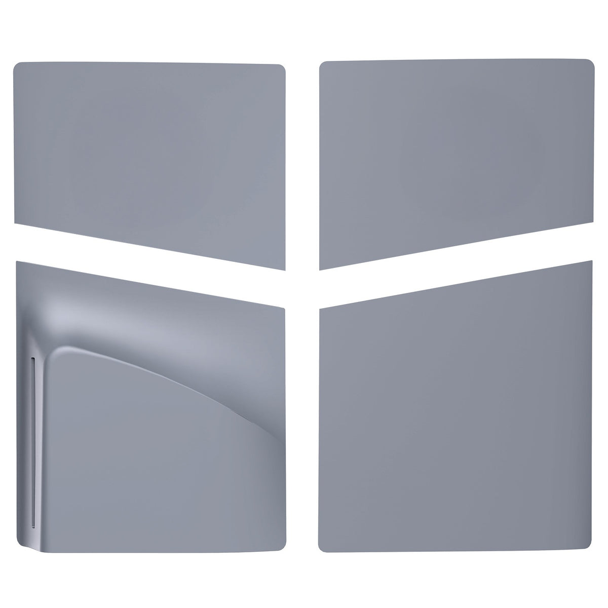 Limited 30th Anniversary Premium ABS Hard Case Replacement Faceplate with Logo Skin&30th Sticker Panels For PS5 Slim Console