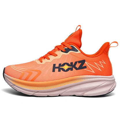 Tênis de Corrida Masculino com Placa de Carbono e Amortecimento de Ar, Tênis Esportivo Feminino Macio e Robusto, Sapatos Casuais para o Dia a Dia e Caminhada ao Ar Livre