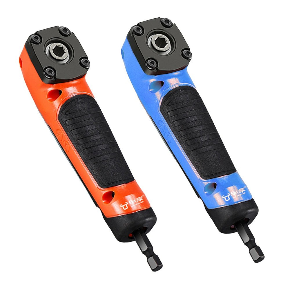 Parafusadeira Elétrica de Canto Multifuncional de Alto Torque 90° de Ângulo Reto Ferramenta Manual Adaptador de Broca de Canto