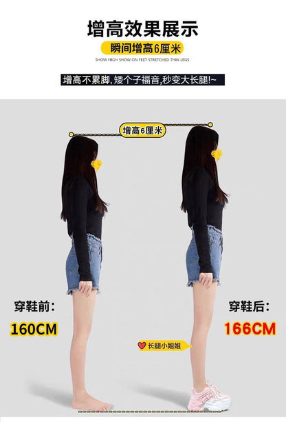 Women's Shoes Casual Shoes Spring Sneakers Platform Woman-shoes Tennis Female Fashion Thick Sole 2024 Roses Trainers Increased I