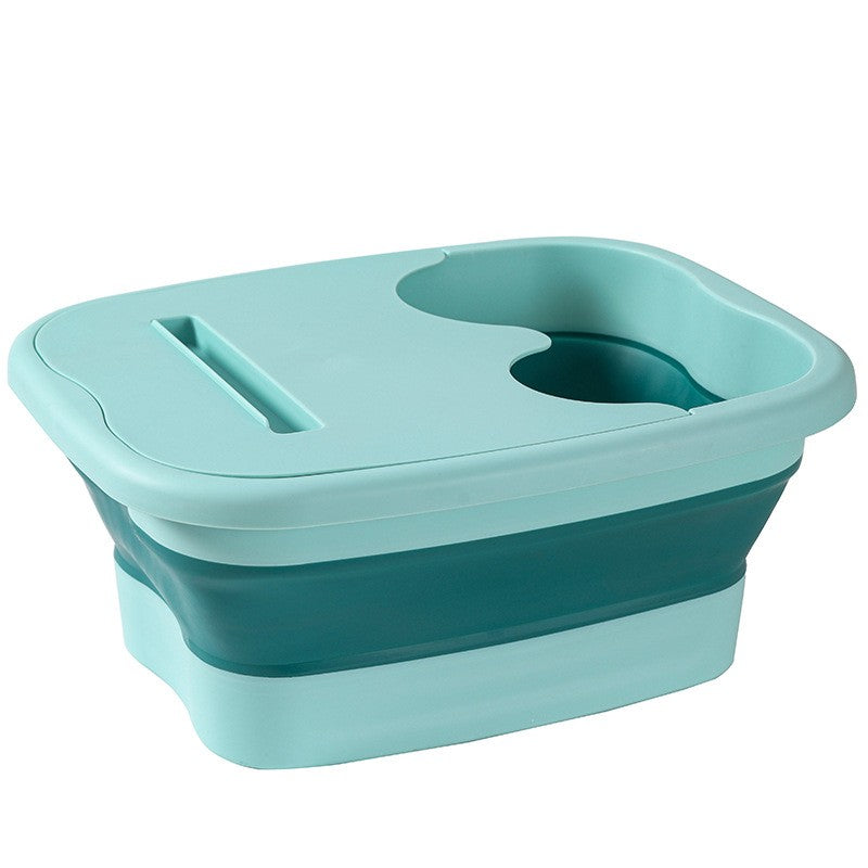 Foldable Footbath Massage Bucket Soaking Bucket Folding Basin Spa Foot Bath Bucket Household Sauna Bathtub Pedicure Bath Bathtub