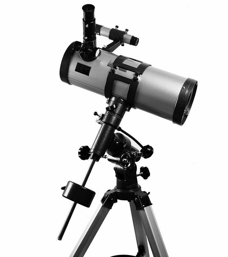 150/1400 mm 150/750 114/1000 Telescópio Astronômico Refletor 150EQ Observação planetária lunar Compre telescópio Acampamento ao ar livre