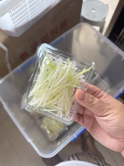 Fatiador Comercial de Cebolinha 2,3mm Máquina Elétrica para Cortar Cebolinha e Tiras de Gengibre Ferramenta de Cozinha para Restaurante Eletrodoméstico