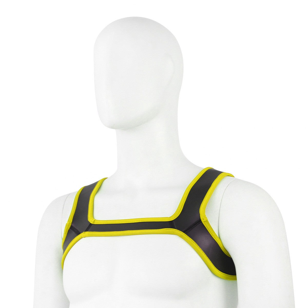 Sexy Men Chest Harness Neoprene Double Shoulder Straps for Carnival Party Caostume Accessories Strap Punk Men Chest Harness Belt