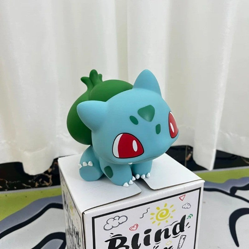 Pokemon Pikachu Figura Grande Charmander Eevee Ibrahimovic Porkby Squirtle Modelo de Boneco Estatueta Brinquedo Enfeite Presentes Surpresa