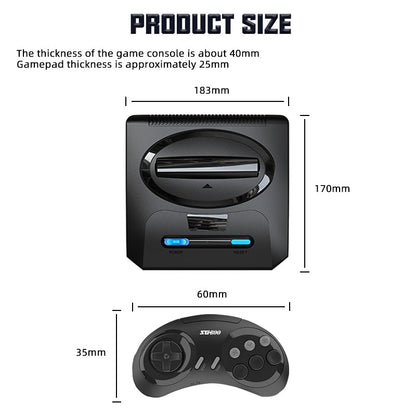 16BIT Segas-MD Video Game Console For Sega Mega Drive Genesis Dendy Console Support HD Output Retro Game Machine