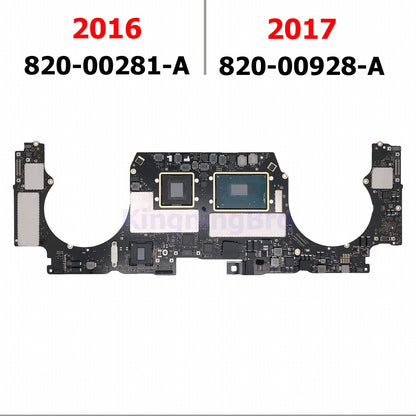 Placa-mãe Original A1707 para Macbook Pro 15" Placa Lógica A1707 com Touch ID i7 16GB 2016 2017 820-00281-A 820-00928-A