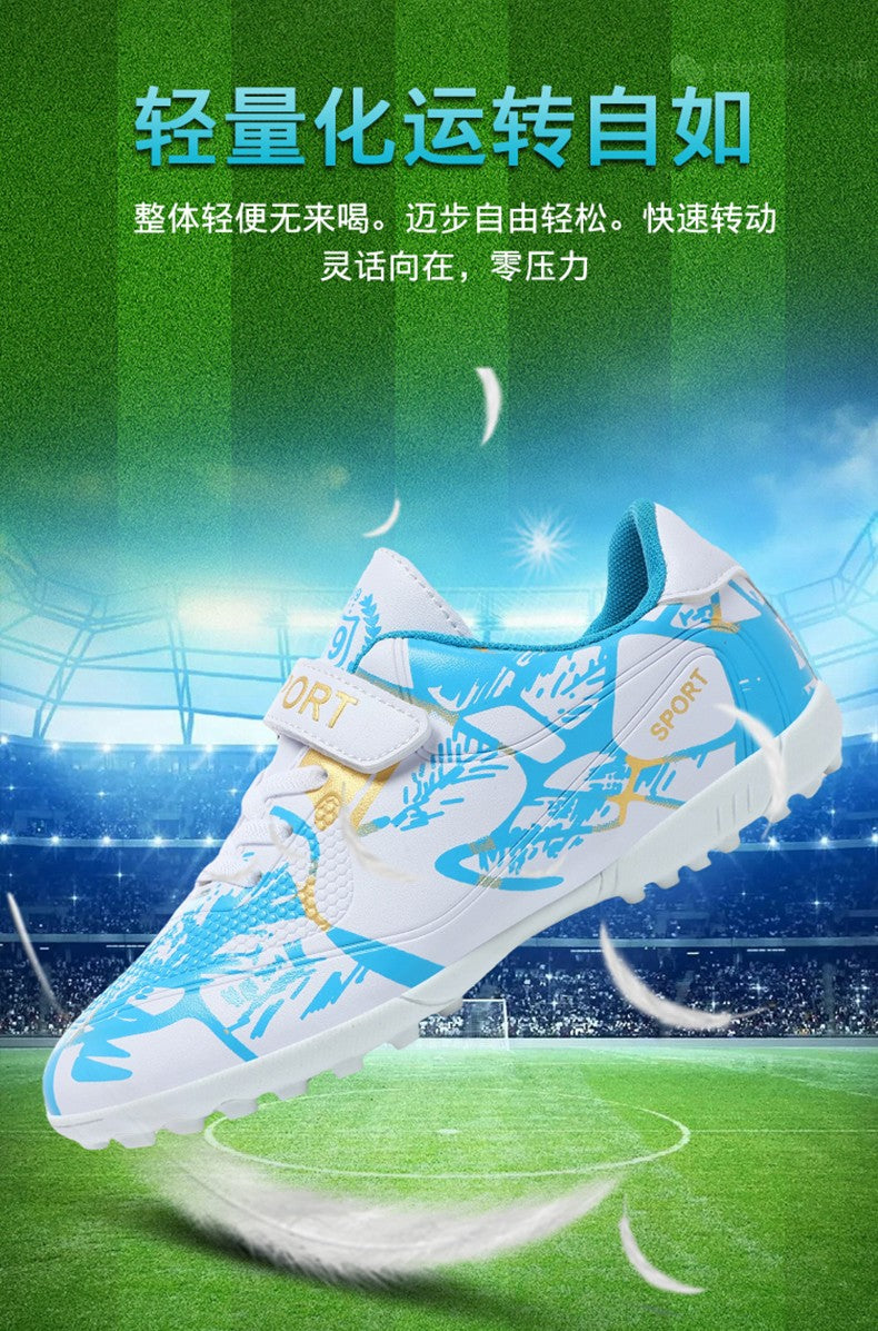 New Kids Football Shoes Match Soccer Shoes Indoor Football Field Boots Grass Training Original  Professional Sneaker Comfortable