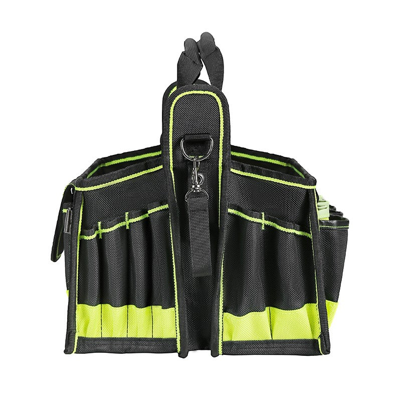 40-POCKETS Tool Tote, Tool Bag Organizer, Electrician Tool Bag, HVAC Tool Bag, Tool Caddy, Tool Bags for Electricians