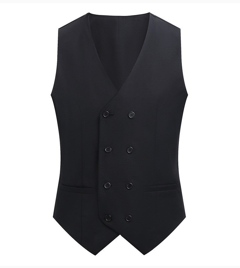 High Quality Classic Men Suit Tuxedo Peak Lapel Groomsmen Wedding Suits Set 3 Pieces(Jacket+Pants+Vest)Fashion Men Business Suit