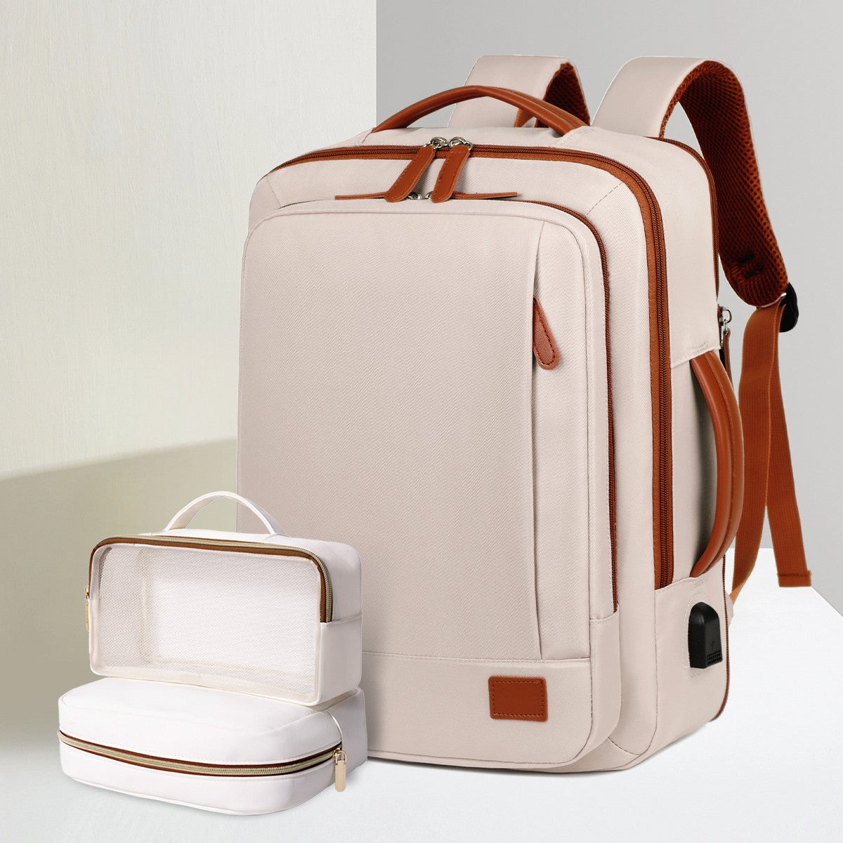 The New Unisex Backpack for Short-Distance Business Trips, Lightweight Travel Bag, Computer School Bag Storage Bag Combination
