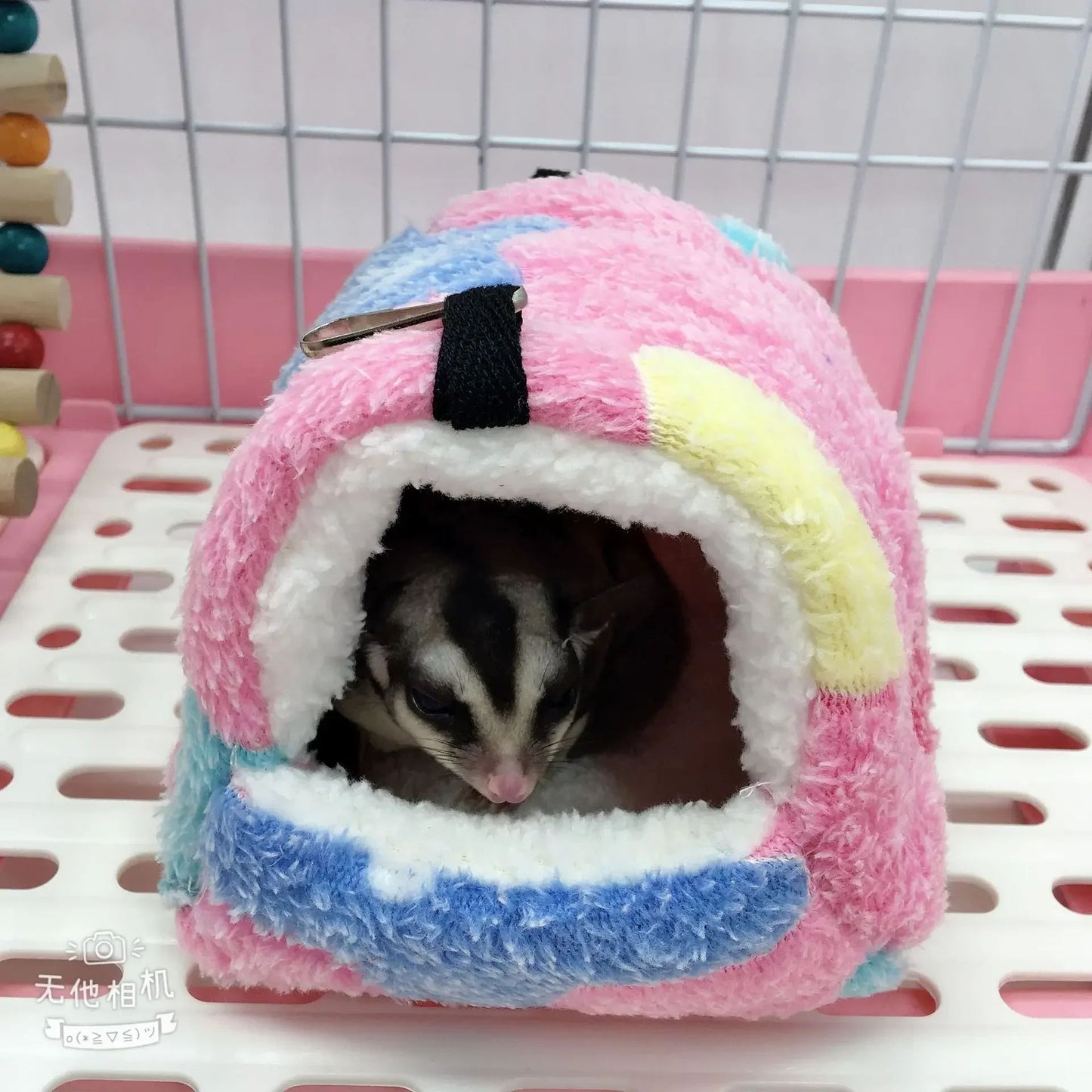 Ninho de Hamster Bolsa de Mel Esquilo Ramo de Flor Brilhante Porquinho-da-índia Porco-da-holanda Gato Longo Suprimentos de Aquecimento de Inverno para Animais de Estimação Gaiolas de Algodão