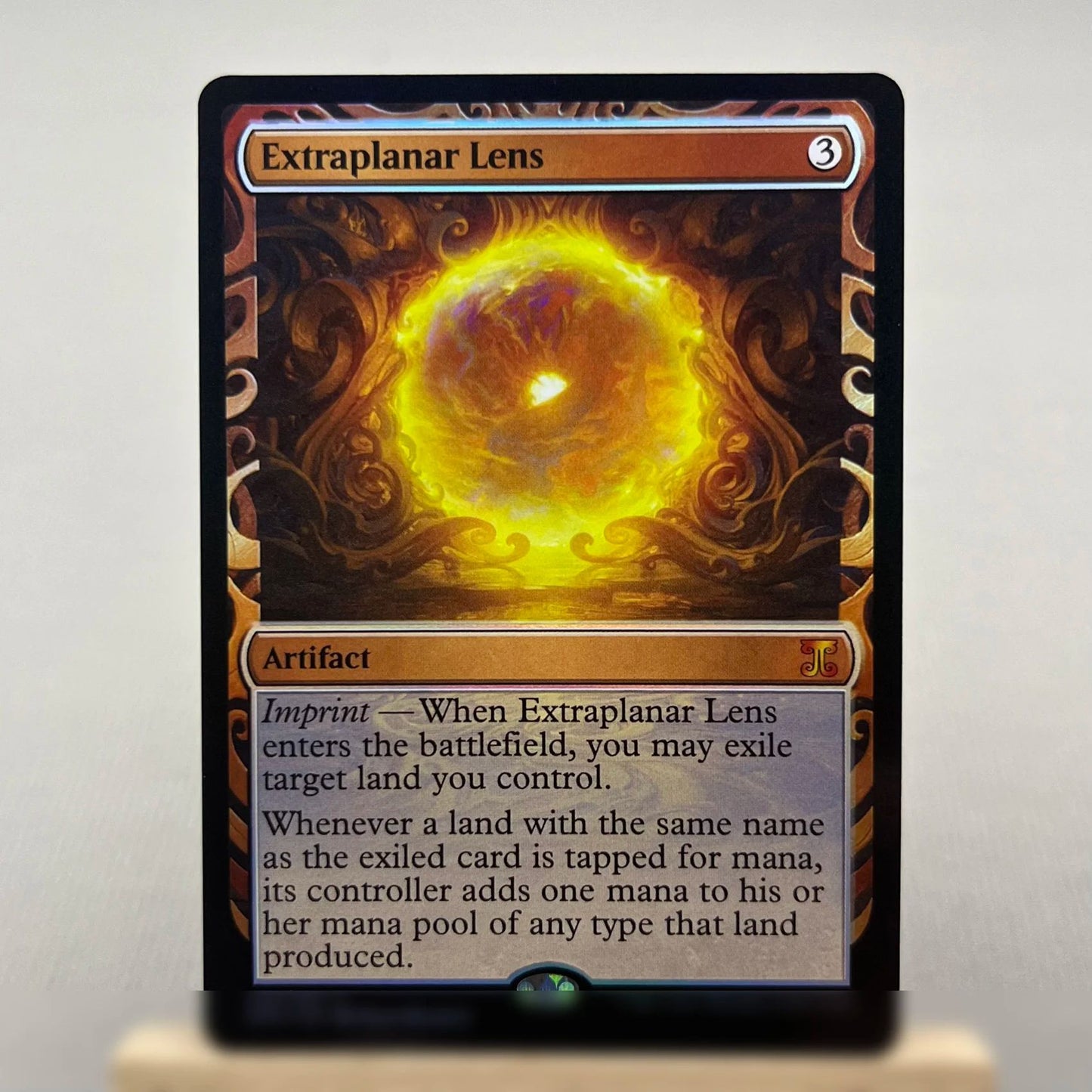 MPS FOIL2-02 TCG Cards for Home Play magical Proxy Sol Ring Lotus Petal a Pedra do Esquecimento Lente Extraplanar Noxious gather