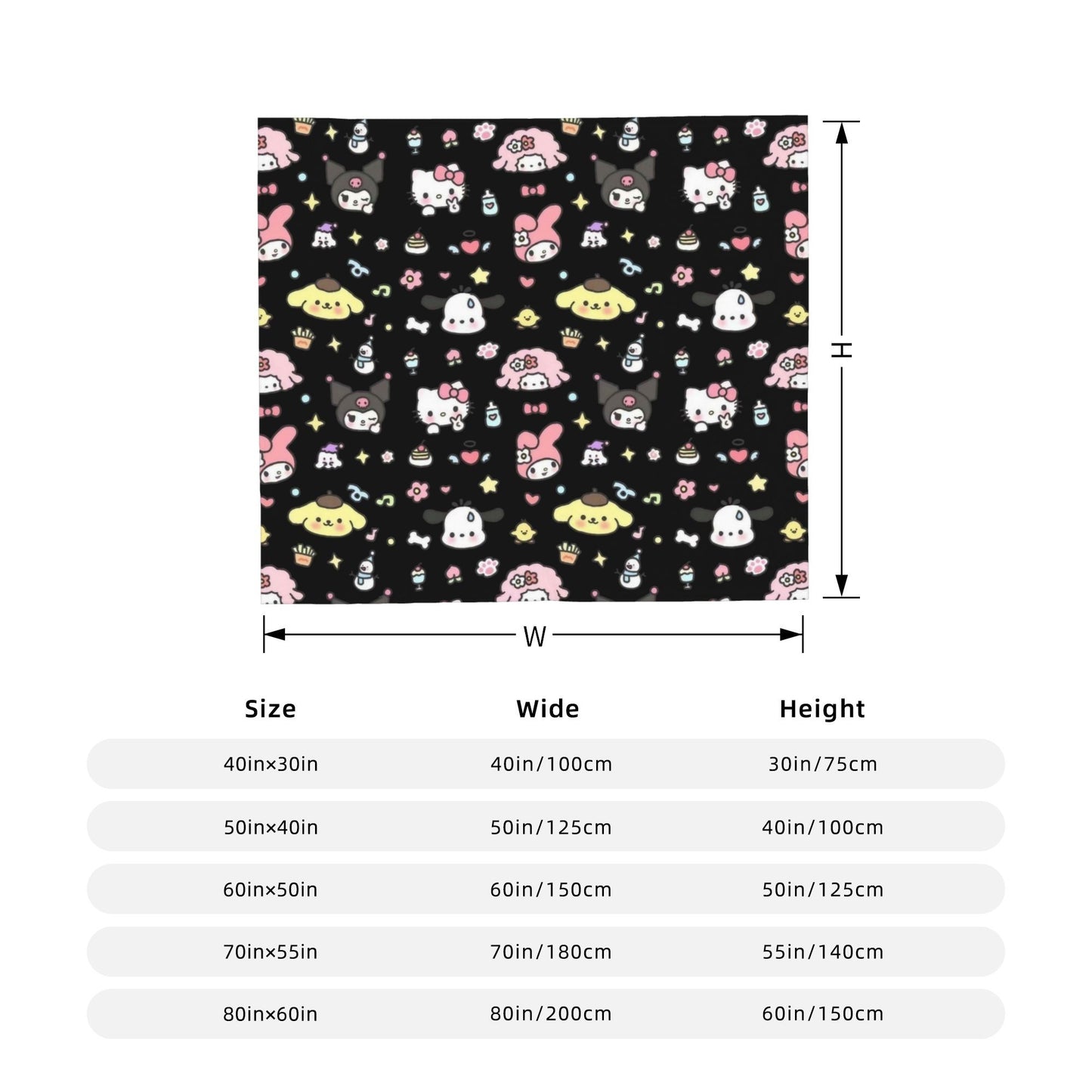 Hello Kitty Passeia de Bicicleta Pelúcia Cobertores Ótimas Mantas para Sofá Cama Sala de Estar 150*125cm Colcha