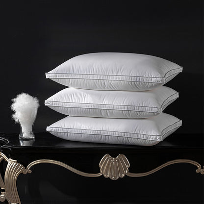 100% Real Goose Down Pillow 95% Fill Power 750+ FP 1200TC - Queen King Standard Size Pillow Down