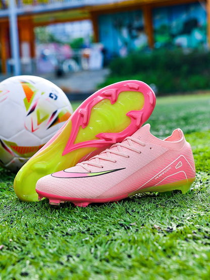 New Men Soccer Shoes Outdoor Football Boots Unisex Ultralight Cleats Hot Sale Women Match FG Sneakers High-quality Professional