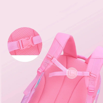 Mochila Escolar Menina Rosa Para Crianças Adolescentes Escolar Primária Kawaii Fofa Impermeável