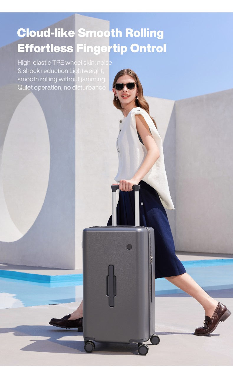 Mixi Large-Capacity Suitcase 24 26nch Checked in Rolling Wheels PC Luggage TSA Lock Trolley Case Travel Suitcases Trunk M9301