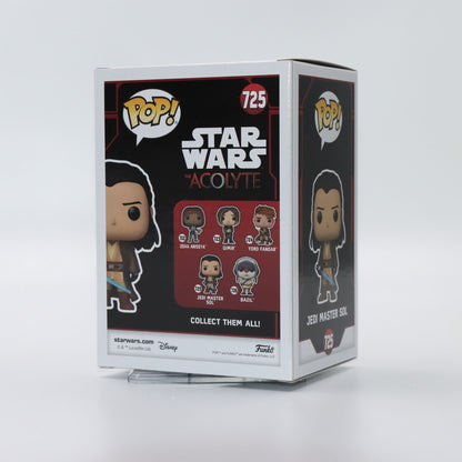 Funko Pop Original Star Wars Yoda Fandar #724 Mestre Jedi Sol #725 Anime Boneco de Ação Modelo Brinquedo Presente Colecionável