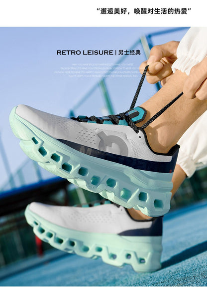 Marathon Men Sports Running Shoes Air Cushion Breathable Lightweight Male Comfortable Athletic Casual Sneakers Hiking Outdoor