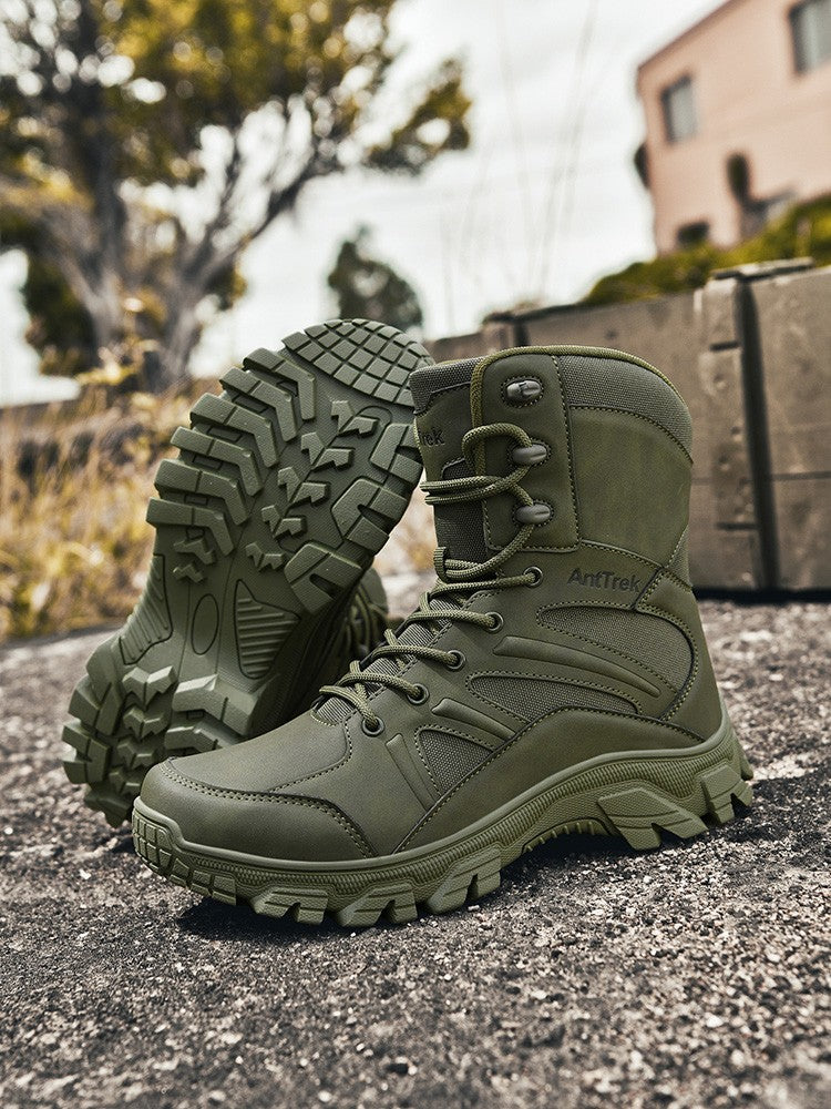 Botas de Caminhada Masculinas de Cano Alto, Casuais, Confortáveis e Quentes