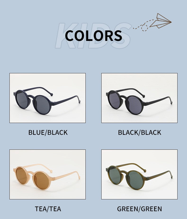 3PCS  Fashion  Glasses Trendy Running Volume Personalized UV400 Resistant Children's Sunglasses