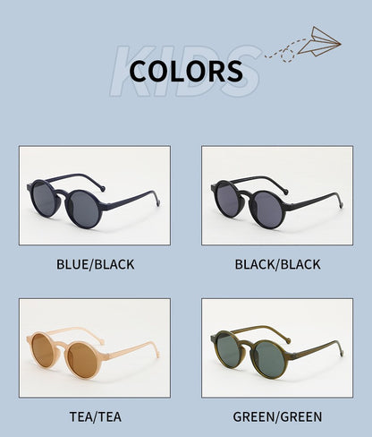 3PCS  Fashion  Glasses Trendy Running Volume Personalized UV400 Resistant Children's Sunglasses