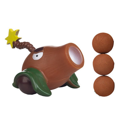 Plantas vs Zumbis Boneco Anime Obstáculo Zumbi Pirata Disparervilha Borracha Dura Borracha Macia Figura de Ação Modelo Jogo de Batalha Presente